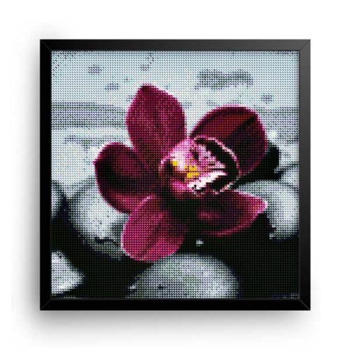 Diamantové-malování-fialová-orchidej-obraz-rám
