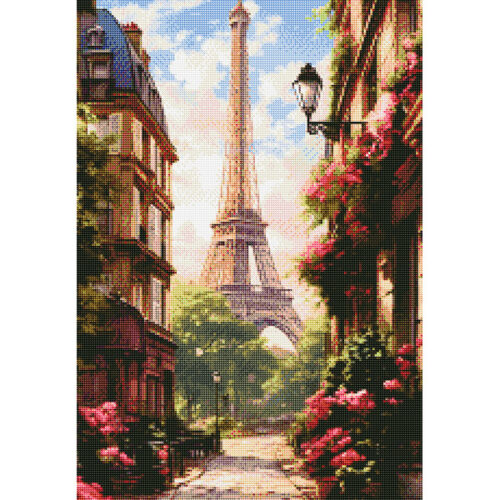Diamantove-malovani-Eiffelova-věž-ulička-obraz