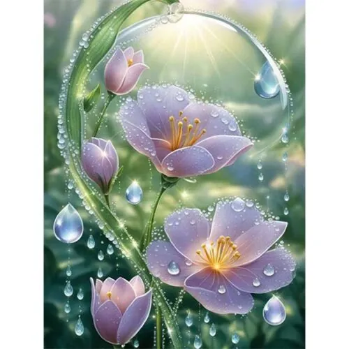 Diamantové-malovani-květiny-v-dešti