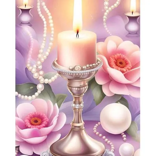 Diamantové-malovani-svíčka-s-perlami-a-květinami
