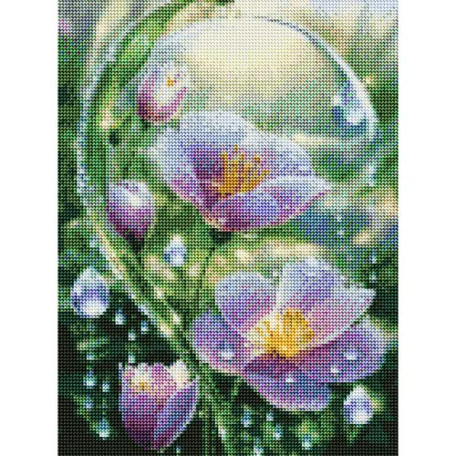 Diamantové-malovani-květiny-v-dešti-obraz